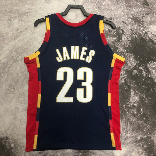 Cleveland Cavaliers Lebron James 2008/09 Navy Jersey By Mitchell & Ness