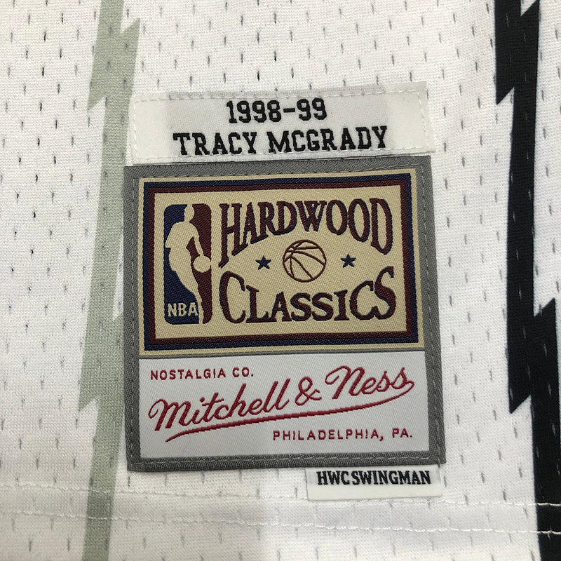 Toronto Raptors Tracy Mcgrady 1998/99 White Jersey By Mitchell & Ness