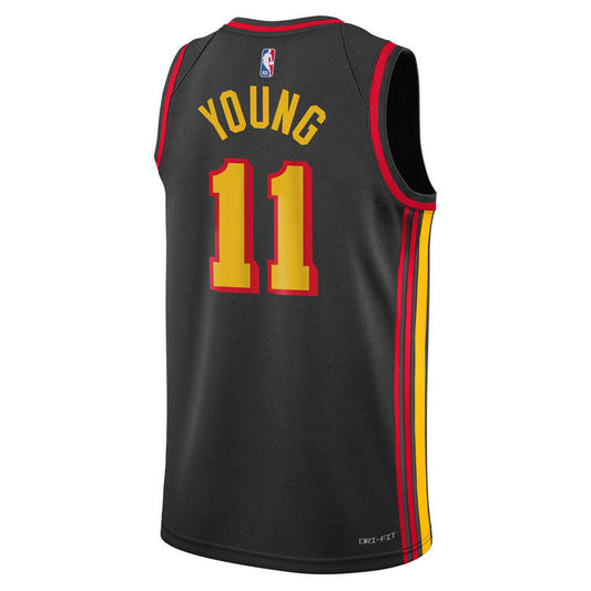 Atlanta Hawks Black Statement Jersey 2024/25