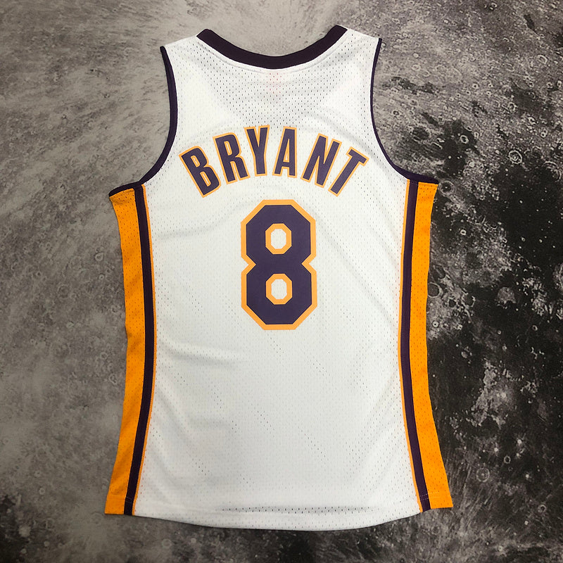 LA Lakers Kobe Bryant 2003/04 White Jersey By Mitchell & Ness