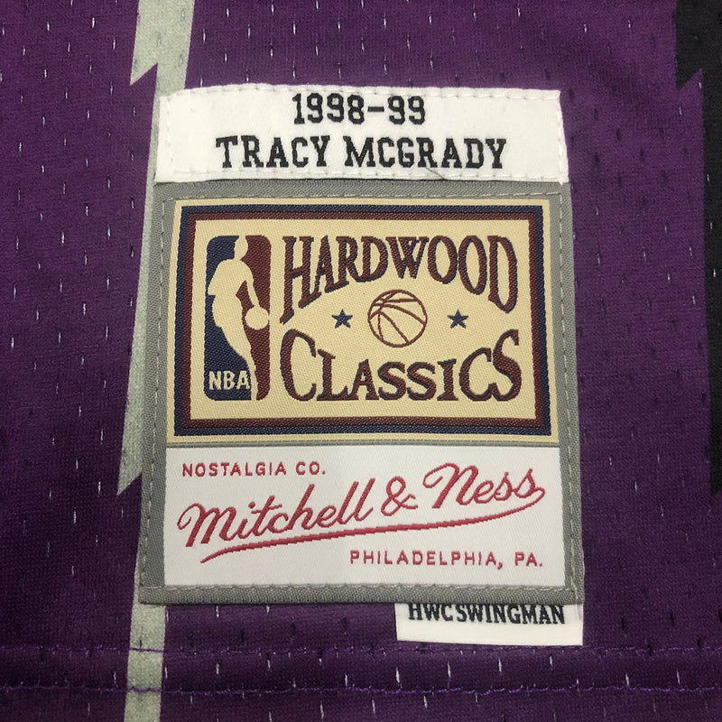 Toronto Raptors Tracy Mcgrady 1998/99 Purple Jersey By Mitchell & Ness