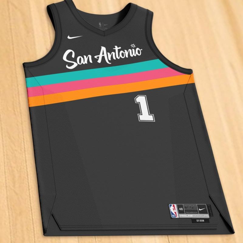 San Antonio Spurs City Jersey 2025/26